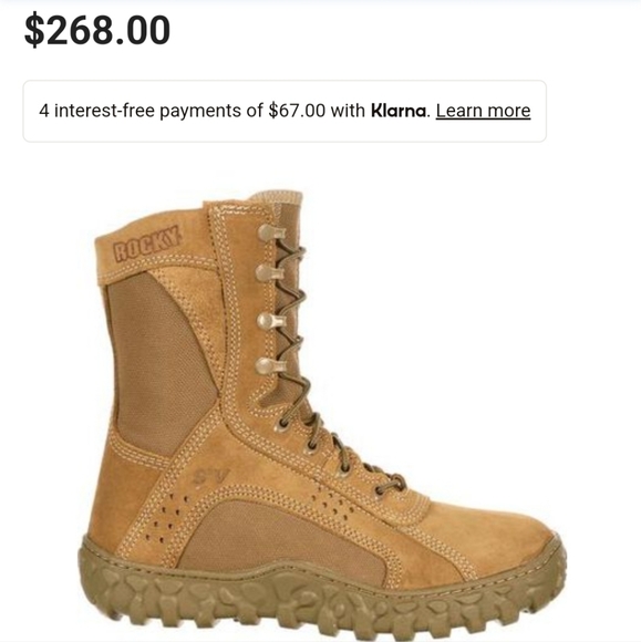 ROCKY S2V VENTED MILITARY BOOT - Picture 3 of 3